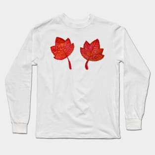 Maple leaves Long Sleeve T-Shirt